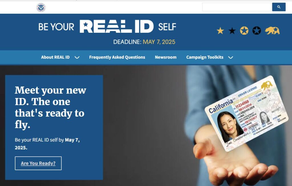 US to mandate Real ID for domestic flights by May 7, 2025